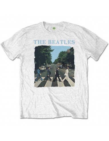 Tricou Unisex The Beatles Abbey Road & Logo