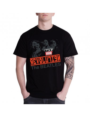 Tricou Unisex The Beatles Revolution - Back In The USSR