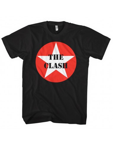 Tricou Unisex The Clash Star Badge