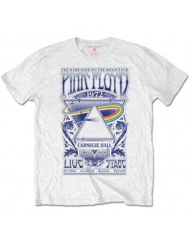 Tricou Unisex Pink Floyd Carnegie Hall Poster