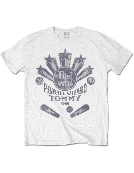 Tricou Unisex The Who Pinball Wizard Flippers