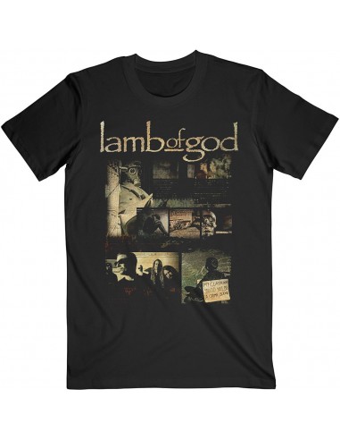 Tricou Unisex Lamb Of God Album Collage