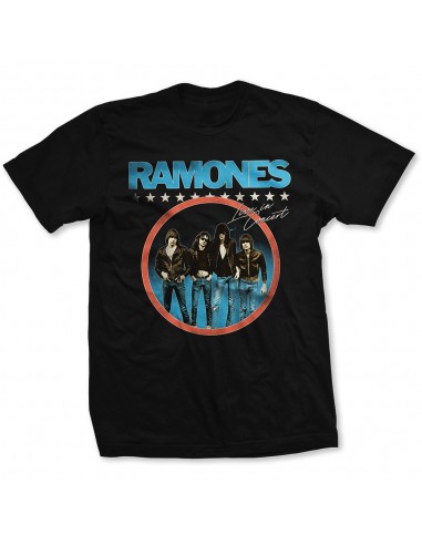 Tricou Unisex Ramones Circle Photo