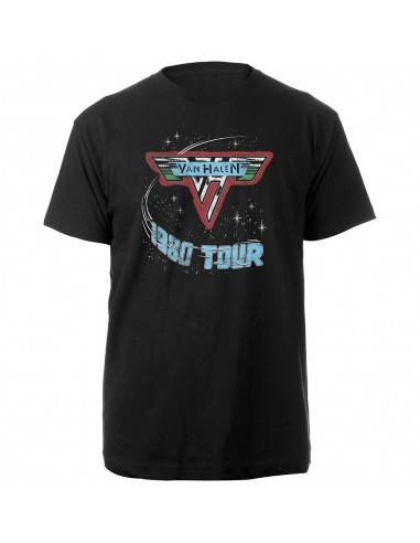 Tricou Unisex Van Halen 1980 Tour