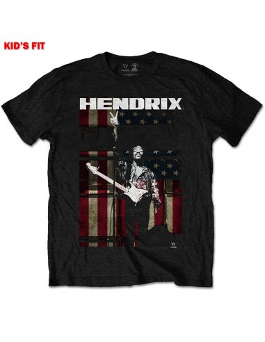 Tricou Copil Jimi Hendrix Peace Flag