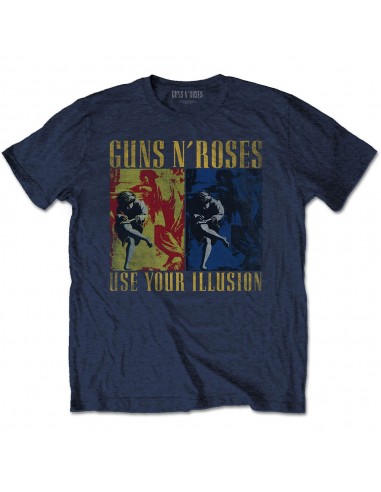 Tricou Unisex Guns N' Roses Use Your Illusion Navy