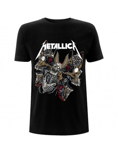 Tricou Unisex Metallica Skull Moth