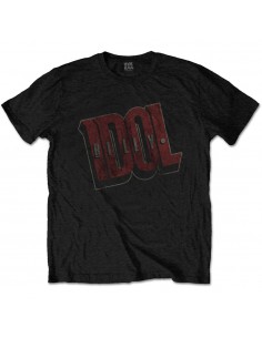 Tricou Unisex Billy Idol: Vintage Logo