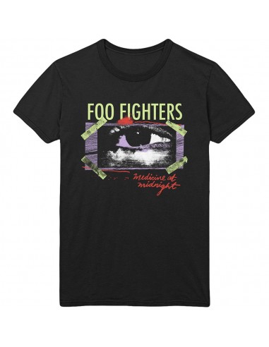 Tricou Unisex Foo Fighters Medicine At Midnight Taped