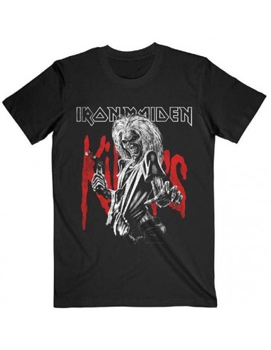 Tricou Unisex Iron Maiden Killers Eddie Large Graphic Distress