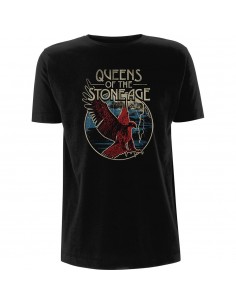 Tricou Unisex Queens Of The Stone Age Eagle