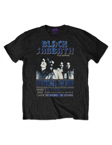 Tricou Eco Unisex Black Sabbath Deutsches '73