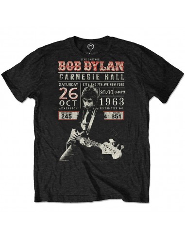 Tricou Eco Unisex Bob Dylan Carnegie Hall '63