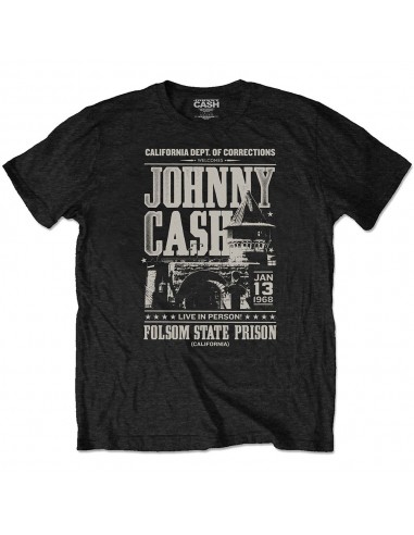 Tricou Eco Unisex Johnny Cash Prison Poster