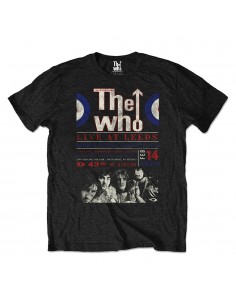 Tricou Eco Unisex The Who Live At Leeds '70