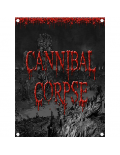 Poster Textil Cannibal Corpse Skeletal Domain