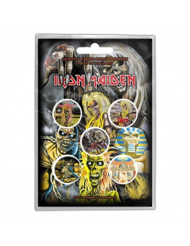 Set Insigne Oficiale Iron Maiden Early Albums