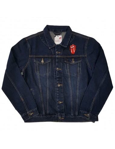 Jacheta denim The Rolling Stones Classic Tongue