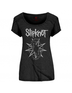 Tricou Dama Slipknot: Goat Star Logo