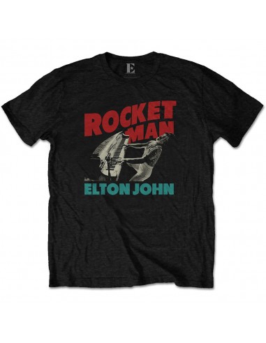 Tricou Unisex Elton John Rocketman Piano