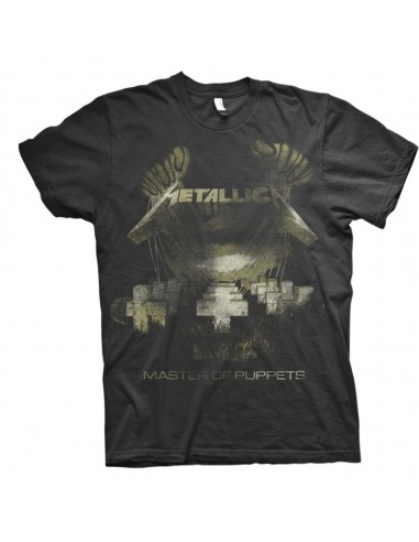 Tricou Unisex Metallica Master of Puppets Distressed