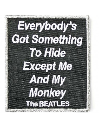 Patch The Beatles Everybody's Got Something To Hide Except Me And My Monkey