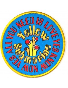 Patch The Beatles Yellow Submarine AYNIL Circle