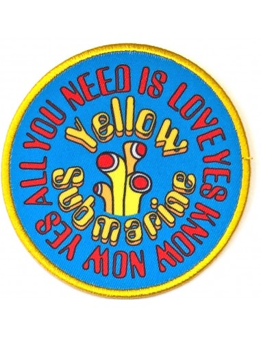 Patch The Beatles Yellow Submarine AYNIL Circle