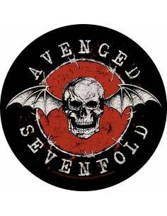 Back Patch Avenged Sevenfold Distressed Skull