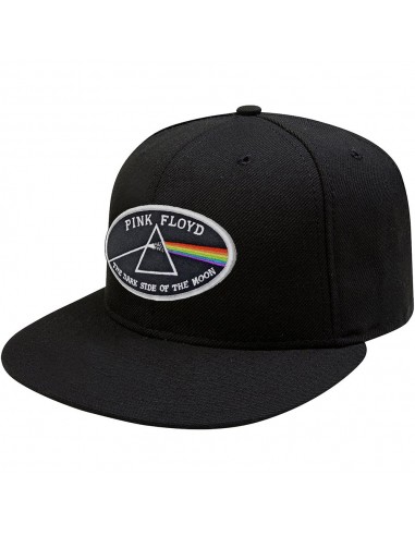 Sapca Snapback Pink Floyd The Dark Side of the Moon White Border