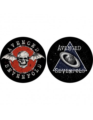 Set Slipmat Avenged Sevenfold Skull / Space