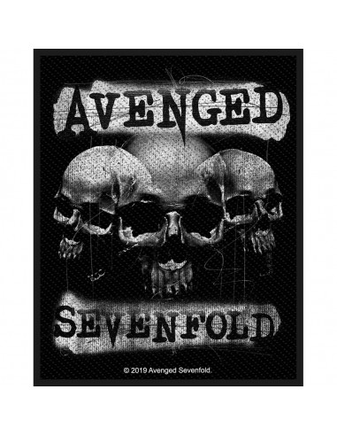 Patch Avenged Sevenfold 3 Skulls