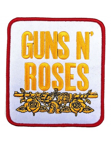 Patch Guns N' Roses Stacked White