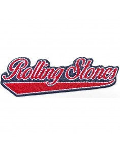 Patch The Rolling Stones Baseball Script