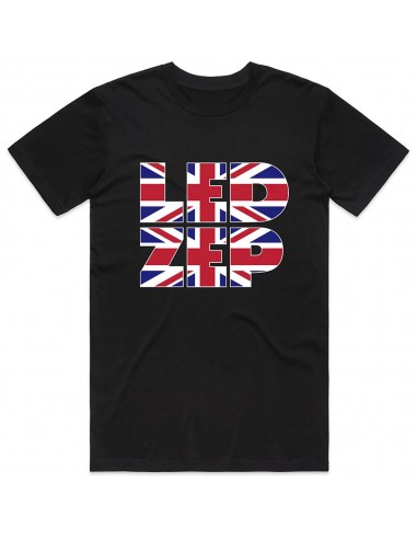 Tricou Unisex Led Zeppelin Union Jack Type