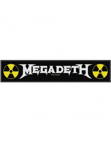 Super Strip Patch Oficial Megadeth Logo