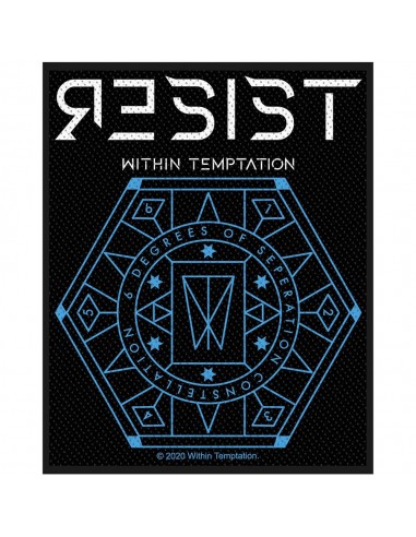 Patch Within Temptation Resist Hexagon