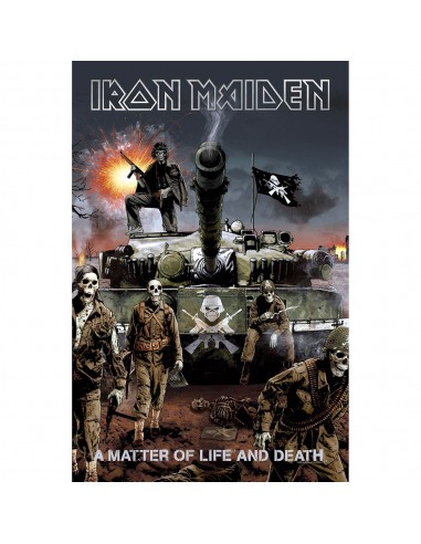 Poster Textil Iron Maiden A Matter Of Life And Death