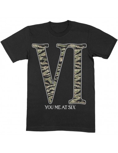 Tricou Unisex You Me At Six Camo VI