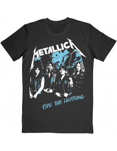 Tricou Unisex Metallica Vintage Ride The Lightning
