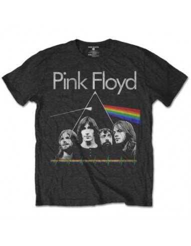 Tricou Unisex Pink Floyd DSOTM Band & Pulse