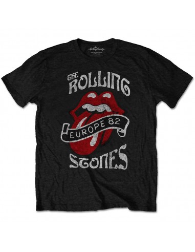 Tricou Unisex The Rolling Stones Europe '82 Tour