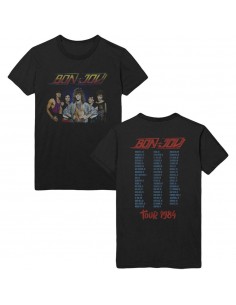 Tricou Unisex Bon Jovi Tour '84