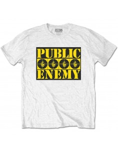 Tricou Unisex Public Enemy Four Logos