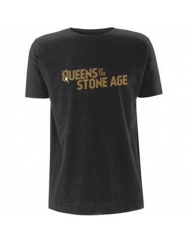 Tricou Unisex Queens Of The Stone Age Metallic Text Logo