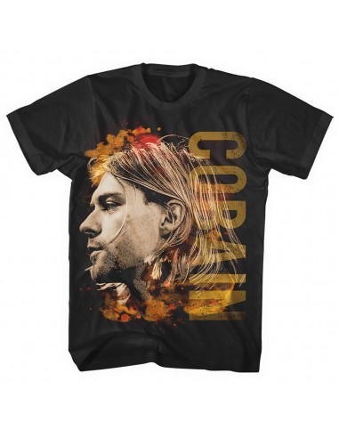 Tricou Unisex Kurt Cobain Coloured Side View
