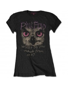 Tricou Dama Pink Floyd Owl - WDYWFM?
