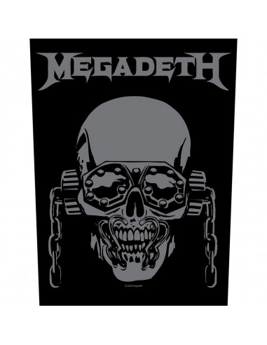 Back Patch Megadeth Vic Rattlehead