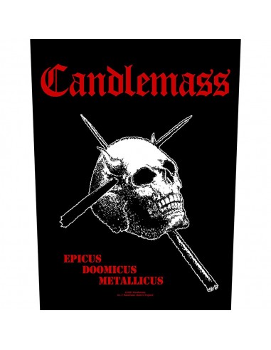 Back Patch Candlemass Epicus Doomicus Metallicus