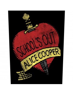 Back Patch Alice Cooper School's Out